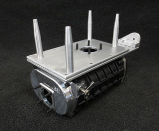 Supercharger adapter supports